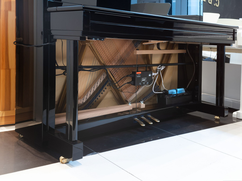 Пианино C. Bechstein Residence Classic 124 (BU) черное, полированное, Dampp-Chaser