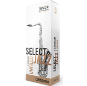 Трость для тенор саксофона Rico Select Jazz unfiled №3H