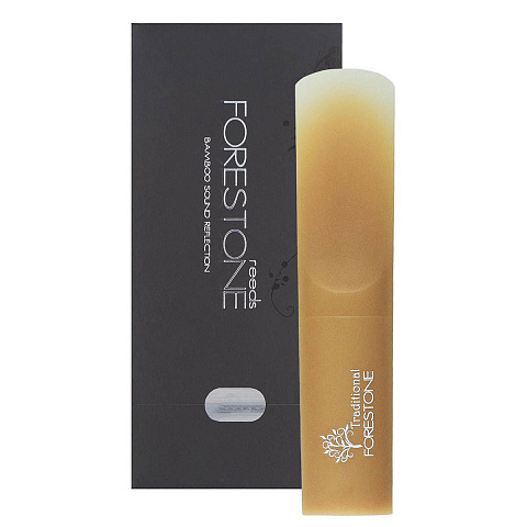Трость для альт саксофона Forestone Black Bamboo Medium пластиковая
