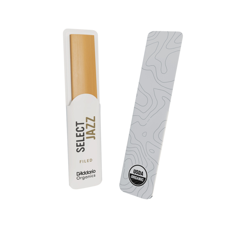 Трости для тенор саксофона D'Addario Organic Select Jazz filed №2S (5 шт)