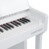 Цифровое пианино Orfeo E-1UP белое, полированное, с наушниками Цифровое пианино Orfeo E-1UP белое, полированное, с наушниками