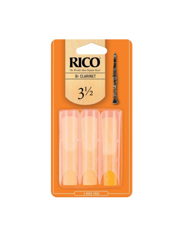 Трости для кларнета Rico №3,5 Bb (3 шт)