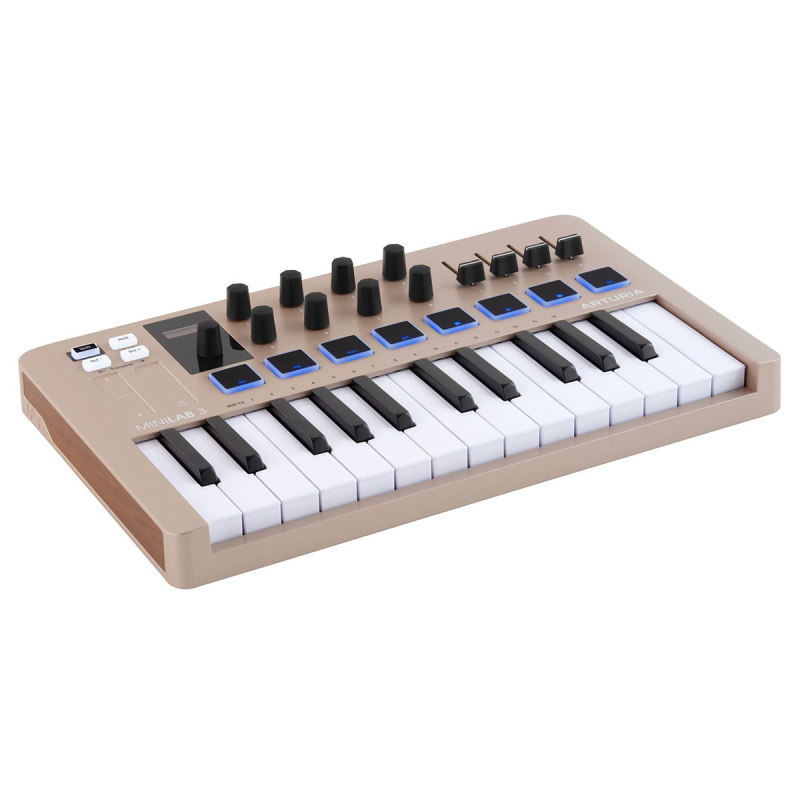 MIDI-клавиатура Arturia MiniLAB 3 Champagne, 25 клавиш
