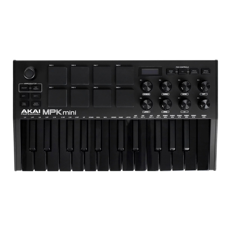 MIDI-клавиатура Akai Pro MPK mini MK3 Black, 25 клавиш