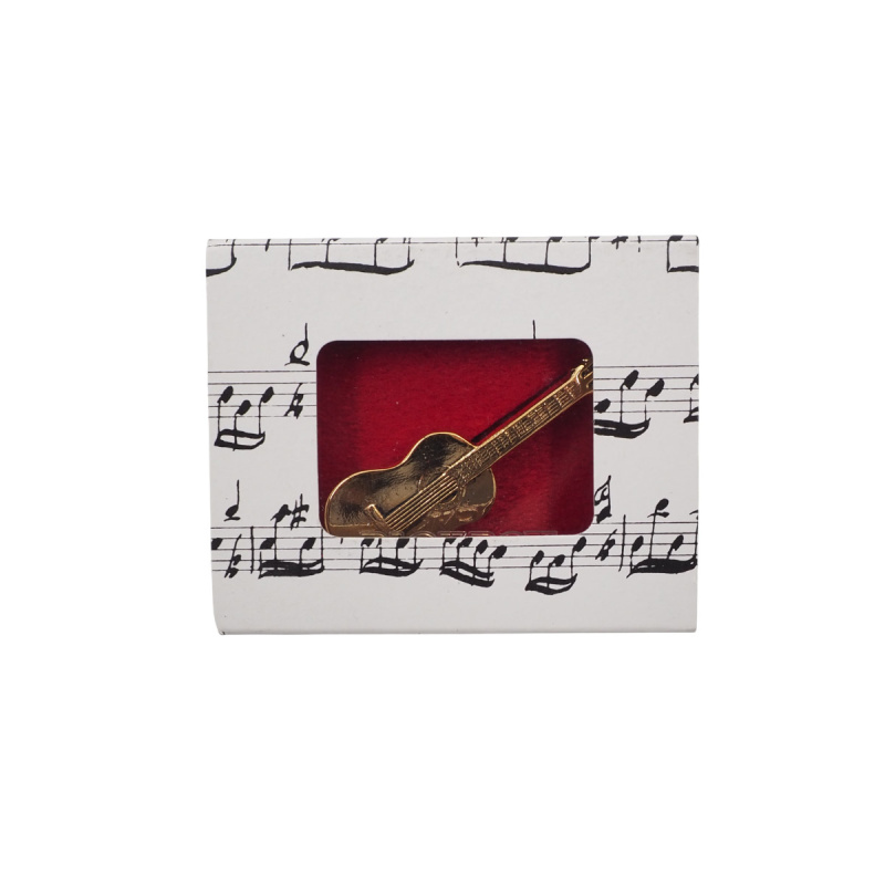 Значок на булавке Pickboy Сlassical Guitar Gold