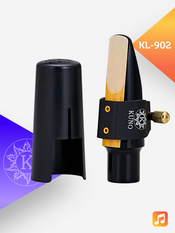 Лигатура для альт саксофона Kuno KL-902 с колпачком