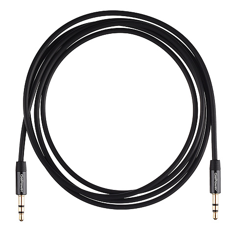 Кабель AUX GoPower 3.5мм (m)- 3.5мм (m), 1.5 м