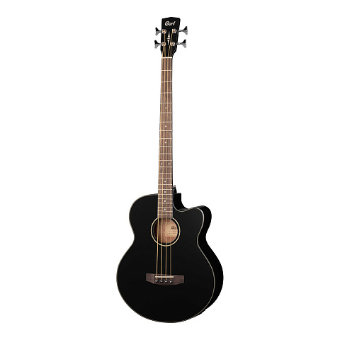 Бас-гитара электроакустическая Cort Acoustic Bass Series AB850F-BK-BAG
