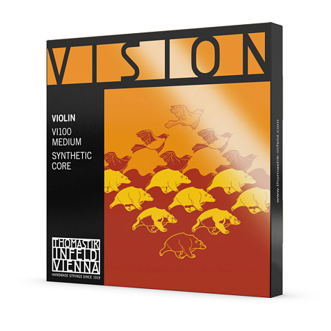 Струны для скрипки Thomastik Vision VI100 3/4 (4 шт)