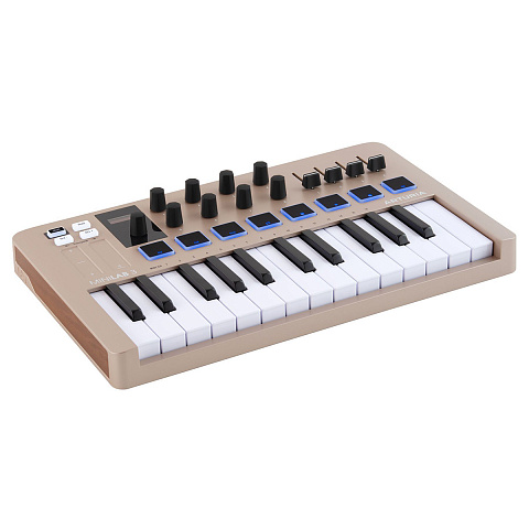MIDI-клавиатура Arturia MiniLAB 3 Champagne, 25 клавиш