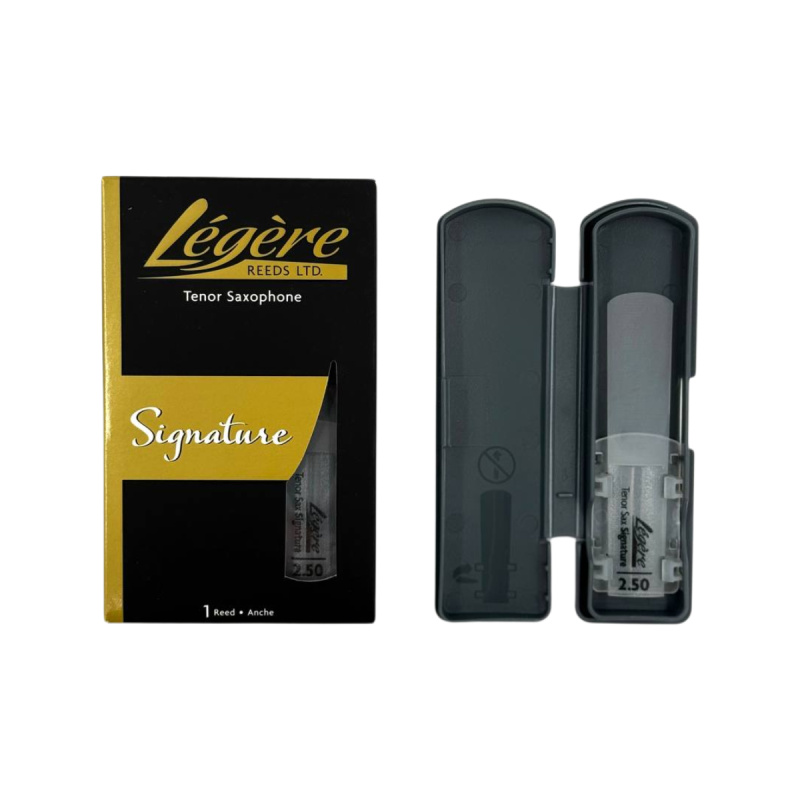 Трость для тенор саксофона Legere Signature Series №2,5 пластиковая Трость для тенор саксофона Legere Signature Series №2,5 пластиковая