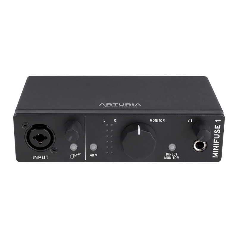 Внешняя звуковая карта Arturia MiniFuse 1 Black