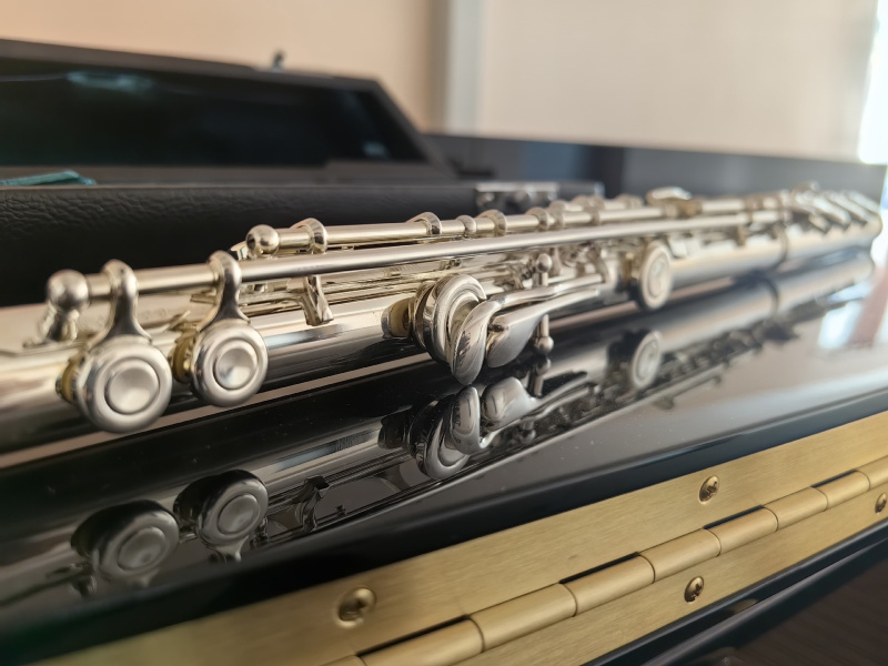 Флейта Azumi by Altus 3000 RBE, Ми-механика, B-колено, открытые клапаны (BU)