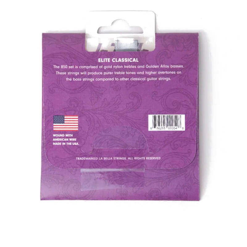 Струны для классической гитары La Bella Elite 850 Medium (6 шт)