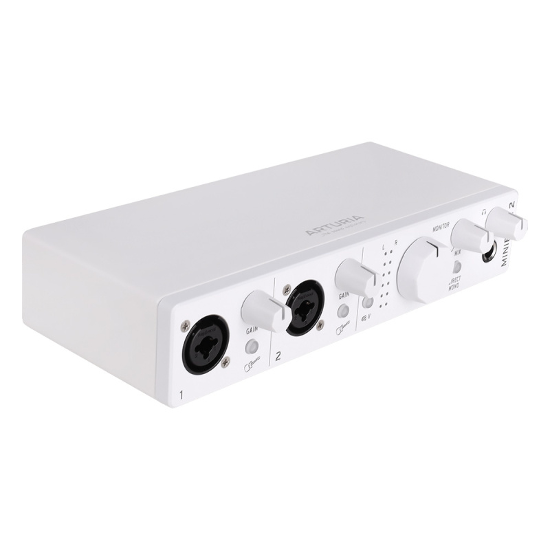 Внешняя звуковая карта Arturia MiniFuse 2 White