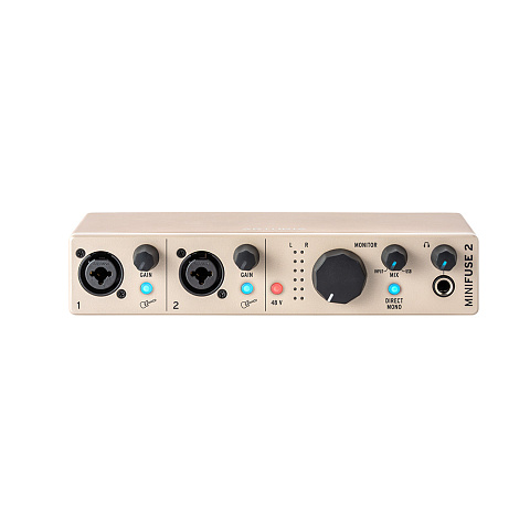 Внешняя звуковая карта Arturia MiniFuse 2 Champagne