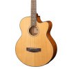 Бас-гитара электроакустическая Cort Acoustic Bass Series AB850F-NAT-BAG