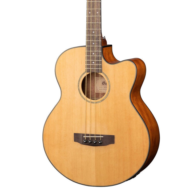 Бас-гитара электроакустическая Cort Acoustic Bass Series AB850F-NAT-BAG