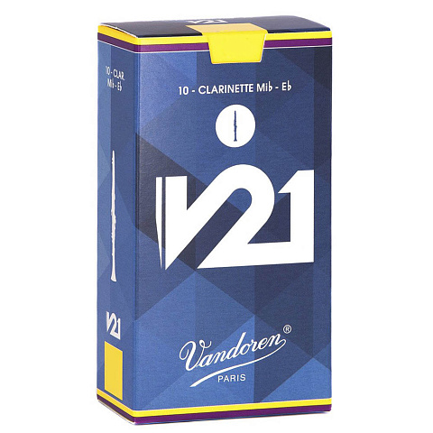 Трости для кларнета Vandoren V21 №3,5 Eb (10 шт) Трости для кларнета Vandoren V21 №3,5 Eb (10 шт)