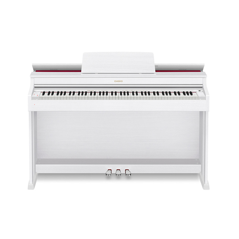 Цифровое пианино Casio Celviano AP-470WE белое, с банкеткой